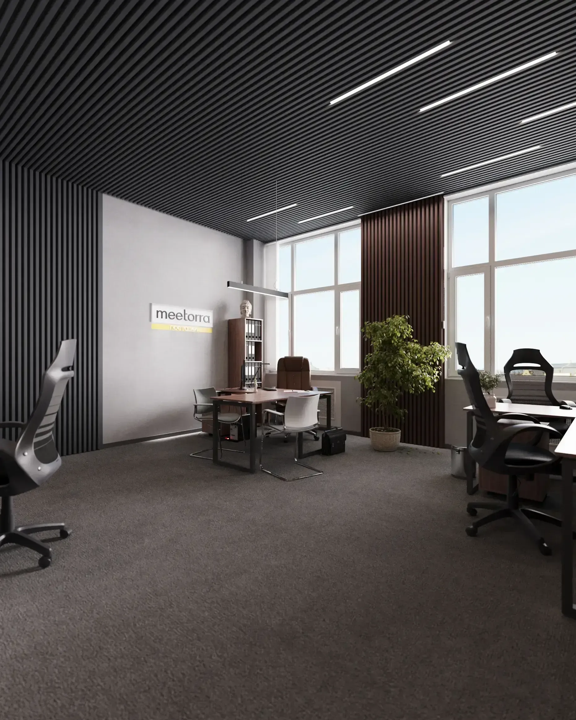 Дизайн интерьера офиса изображение 4