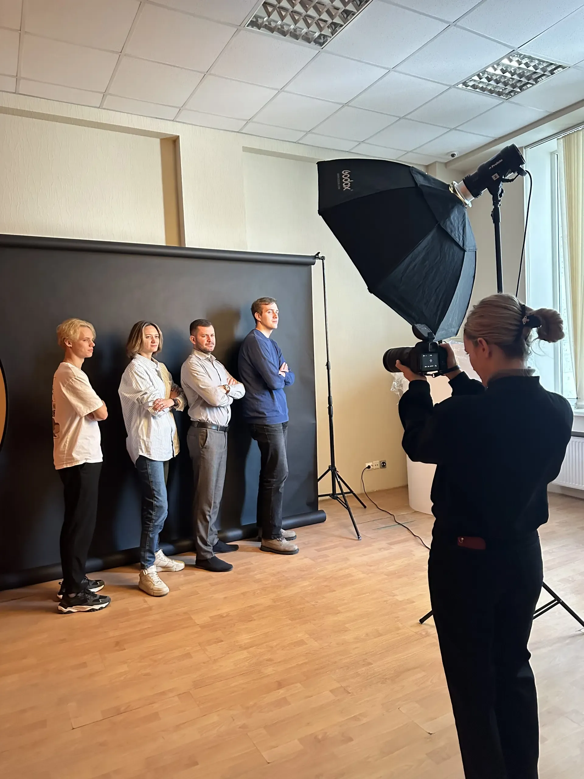 Фотосессия для сотрудников Миторры