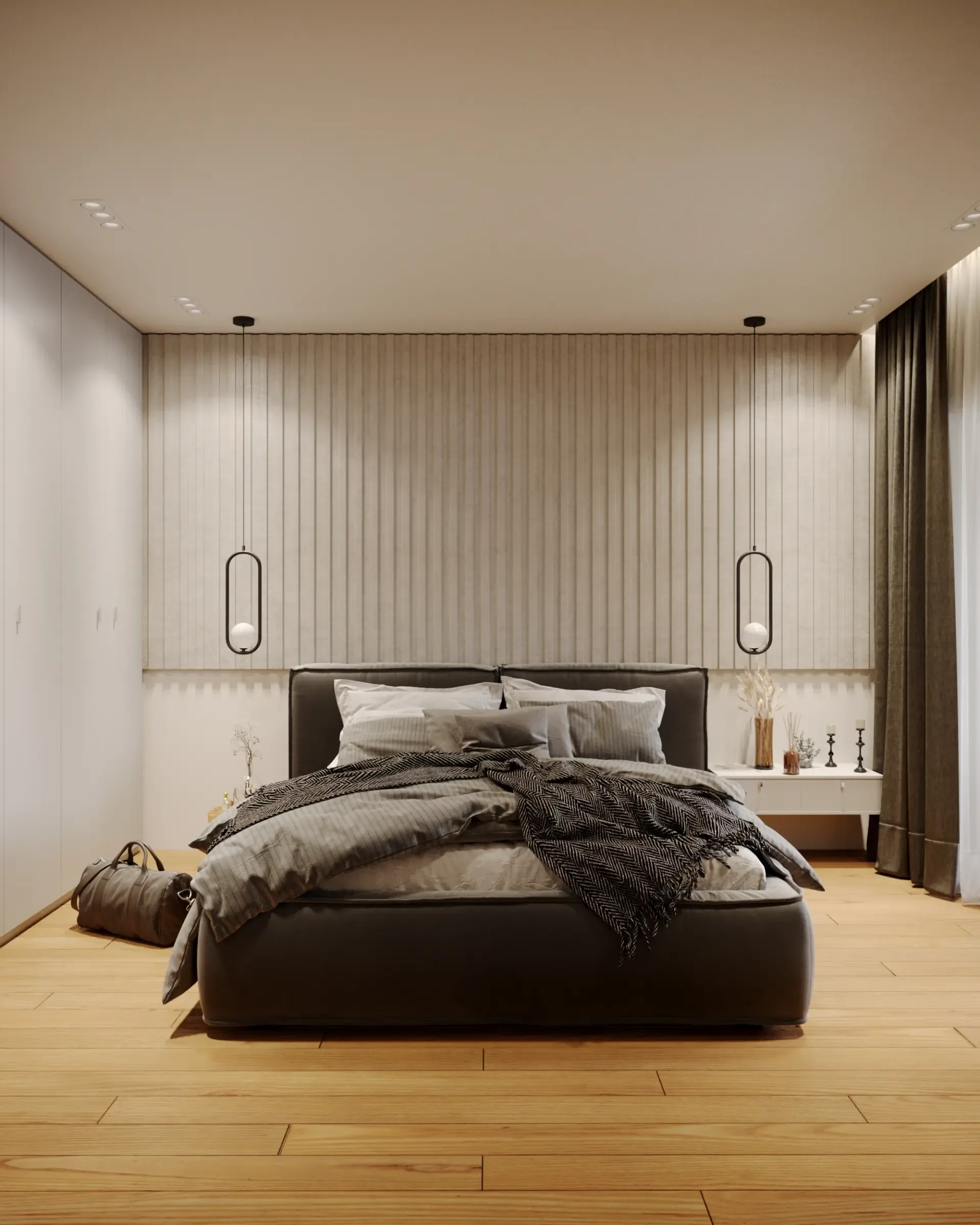 Дизайн интерьера трехкомнатной квартиры изображение 2