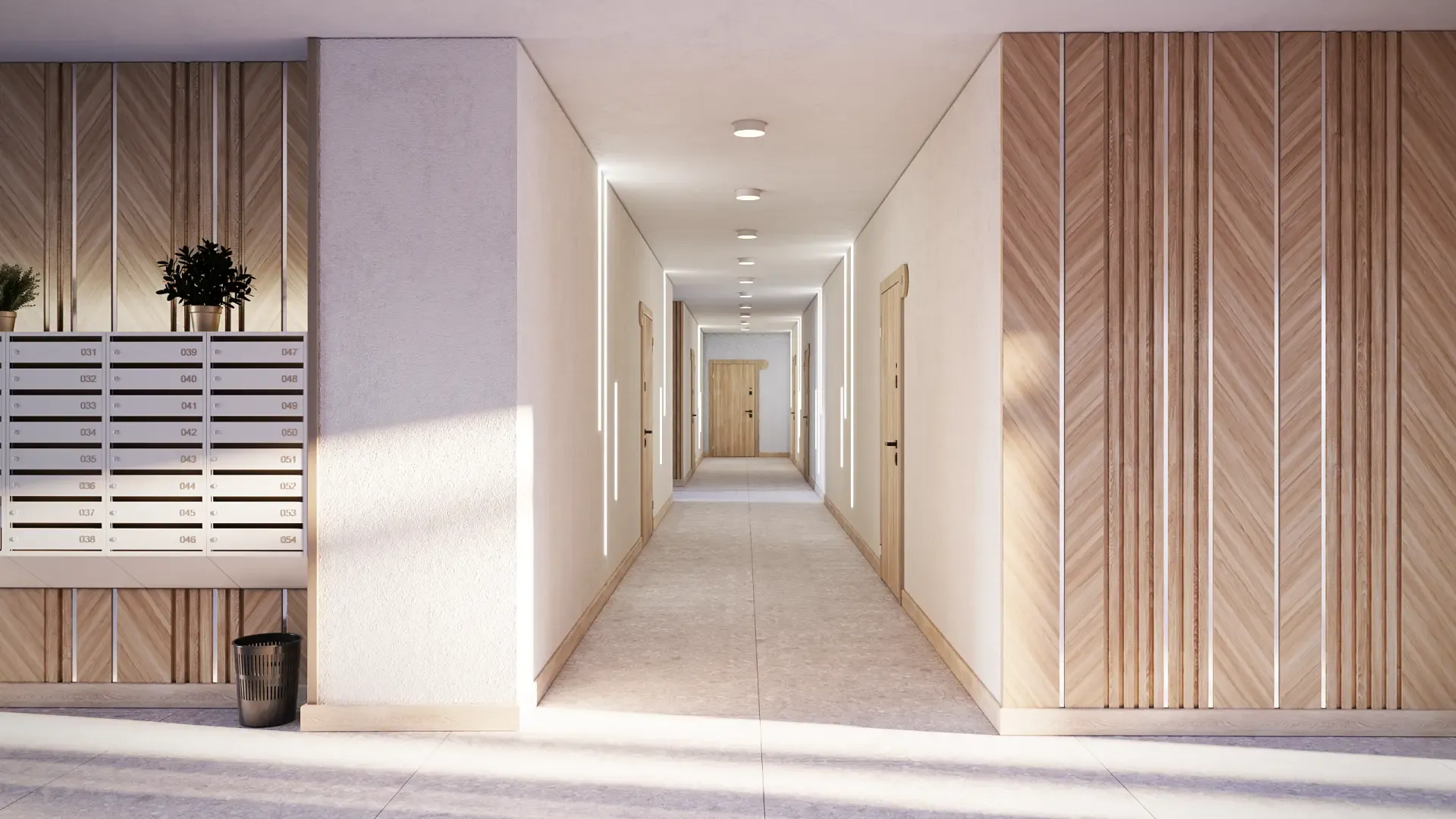 ЖК «Нега», Дизайн интерьеров мест общего пользования изображение 5