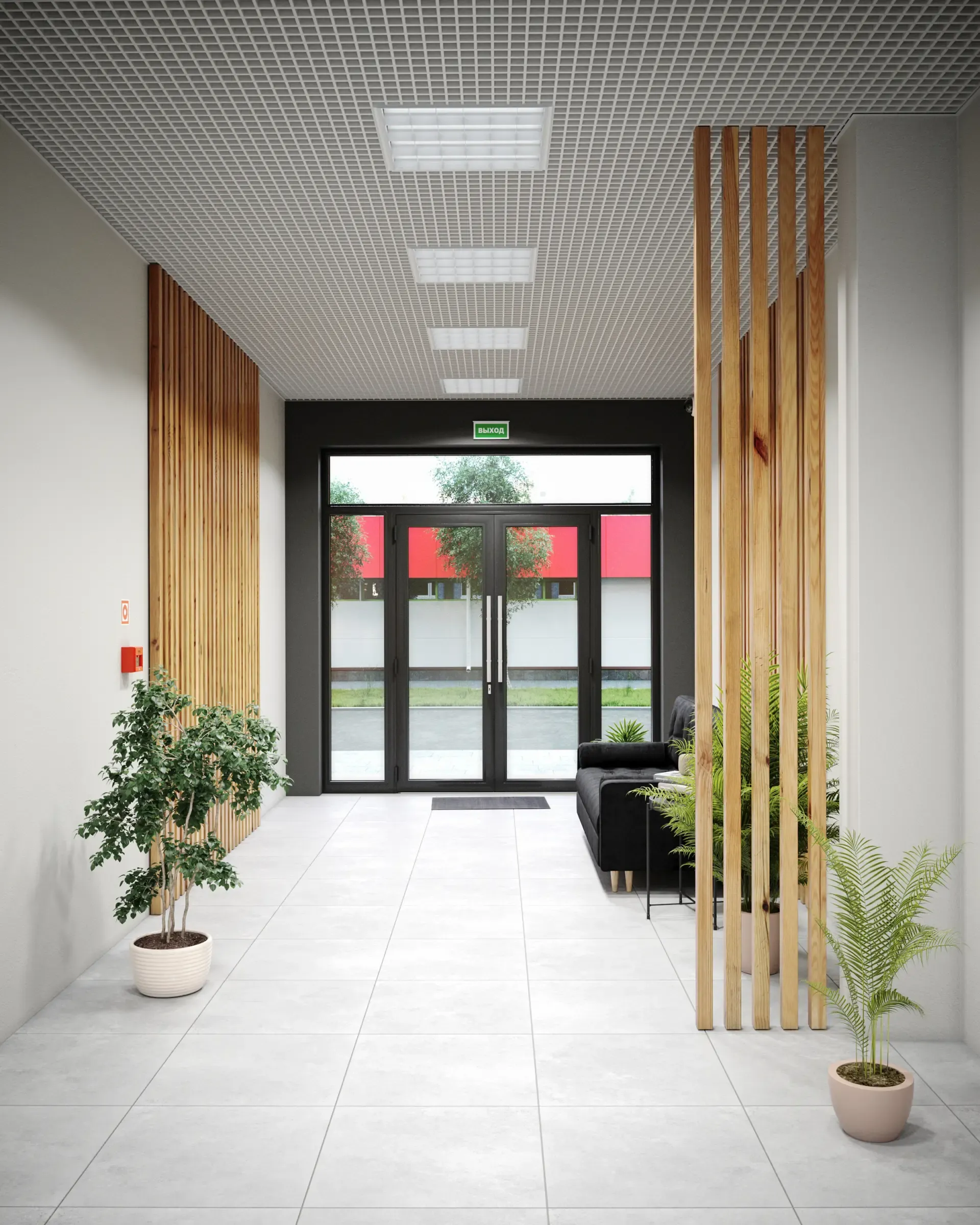 ЖК "Парк культуры", дизайн интерьеров мест общего пользования изображение 5