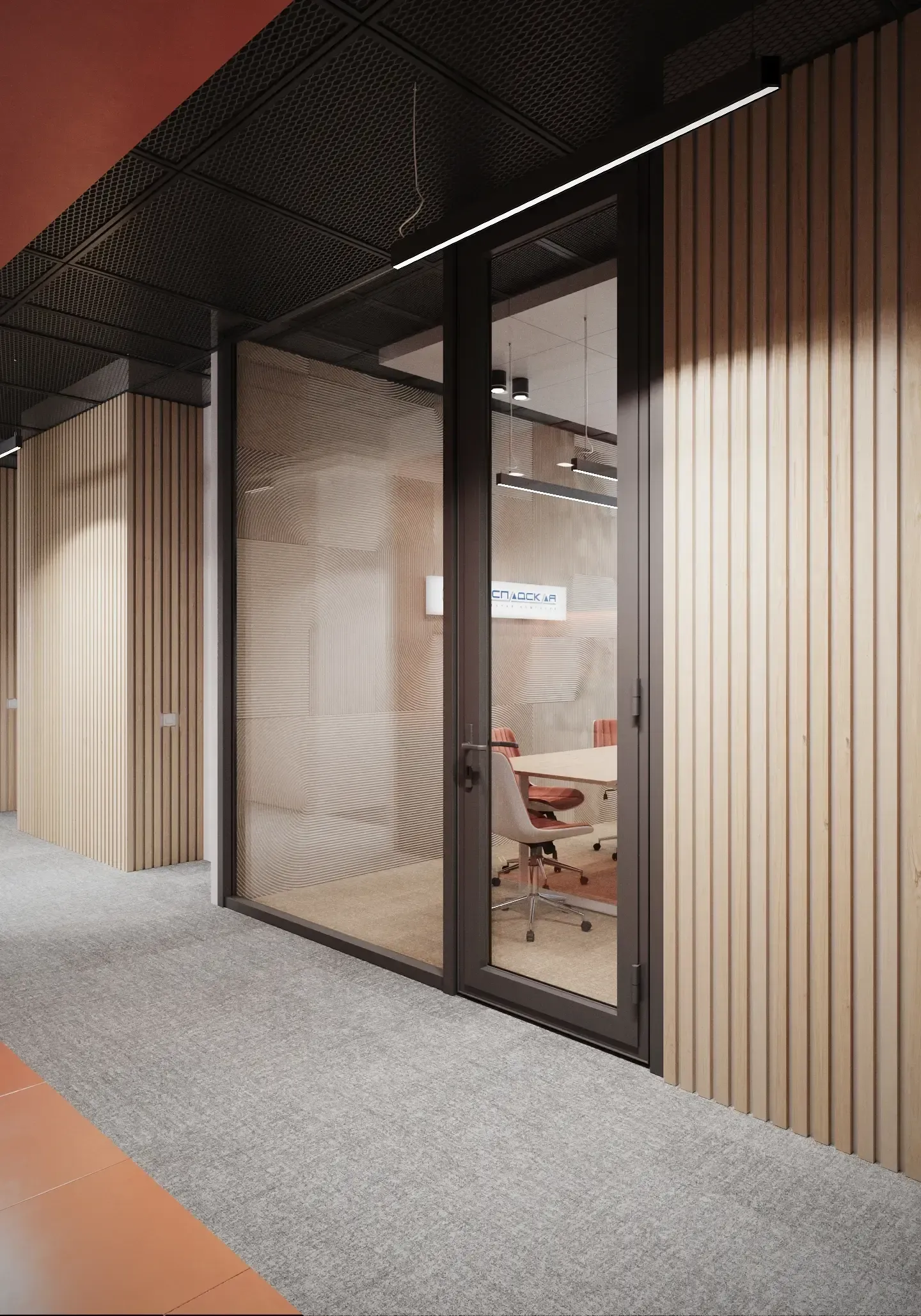 Дизайн интерьера офиса добывающей компании изображение 3
