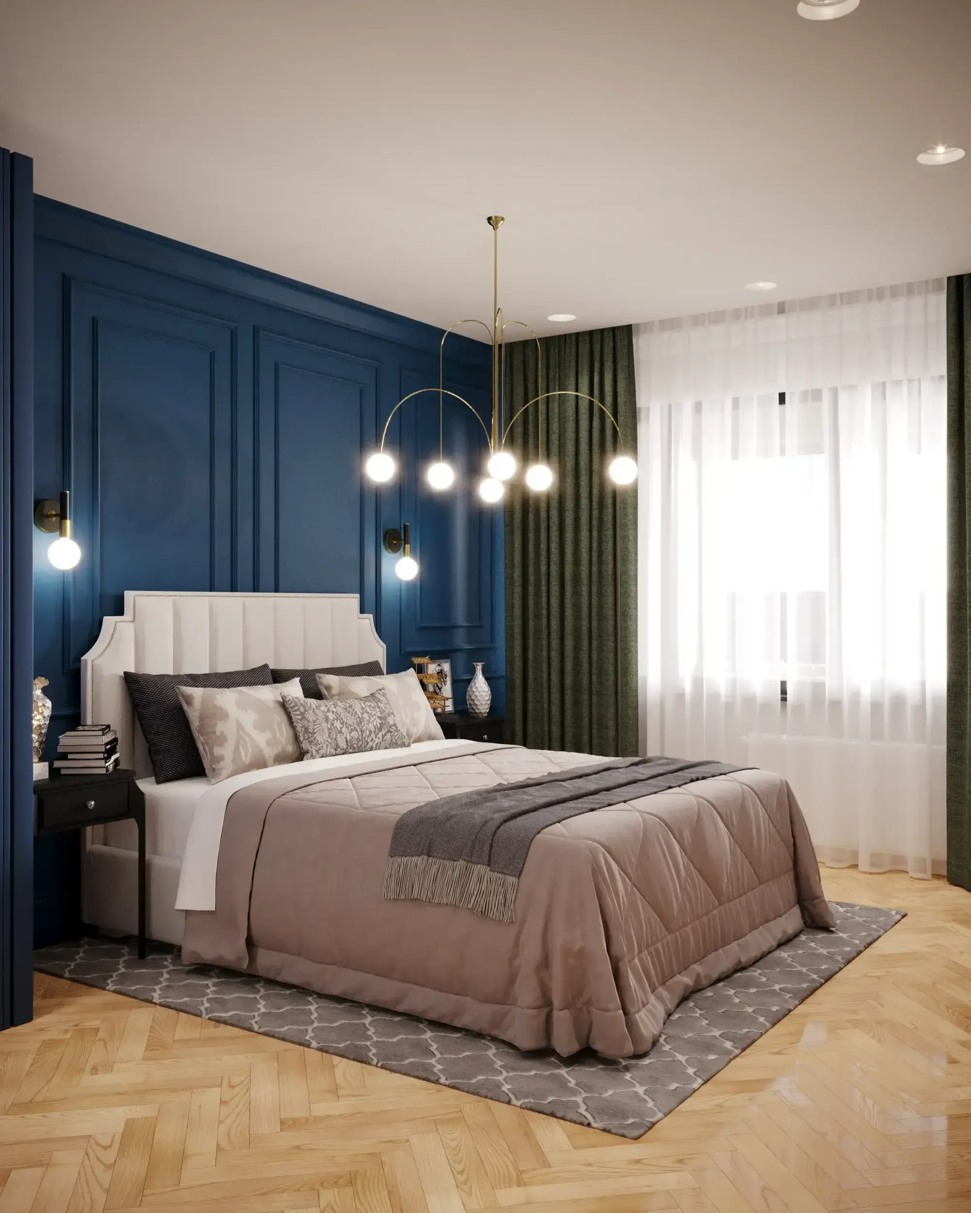 Дизайн интерьера двухкомнатной квартиры